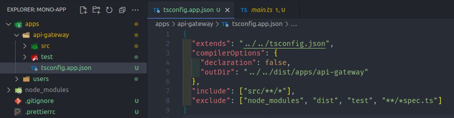 tsconfig